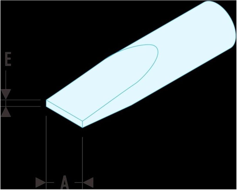 Thumbnail - FACOM Bit für MICRO-TECH-Handschrauber, Serie 0 - Schlitz 3 mm