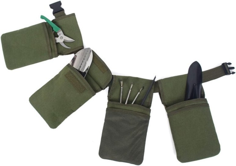 Thumbnail - Aufbewahrungstasche für Gartengeräte – Gartengeschenke für Frauen, Grün (Werkzeuggürtel) - Ahlsen