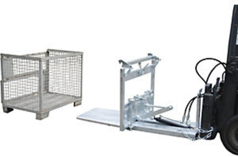 Thumbnail - Bauer Kippomat KG-A, feuerverzinkt mit Staplerhydraulik