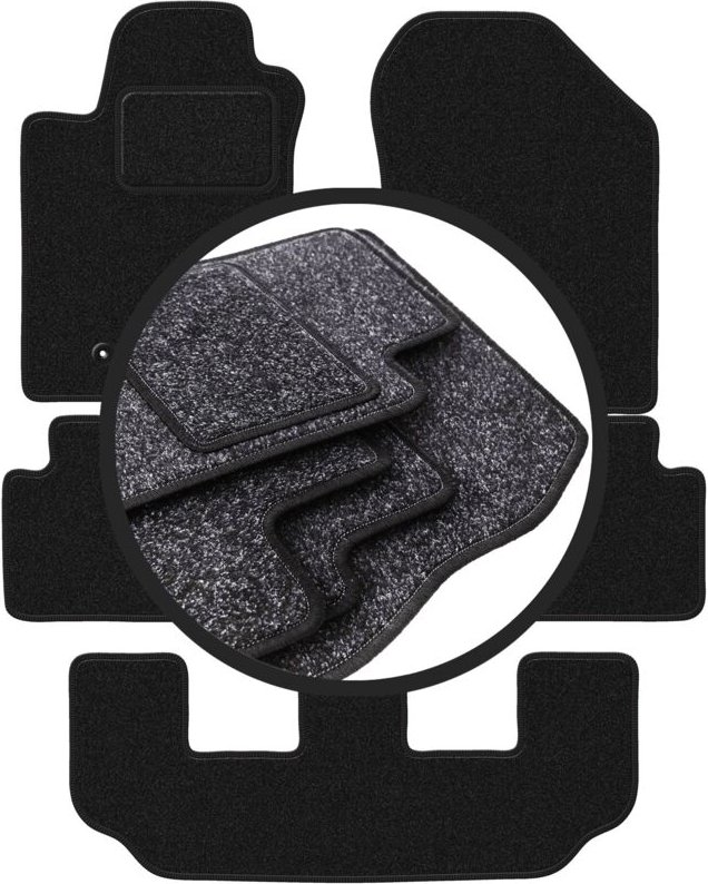 ANTHRA Auto-Fußmatten für: Toyota Corolla Verso II 7-Sitzer (2004-2009)