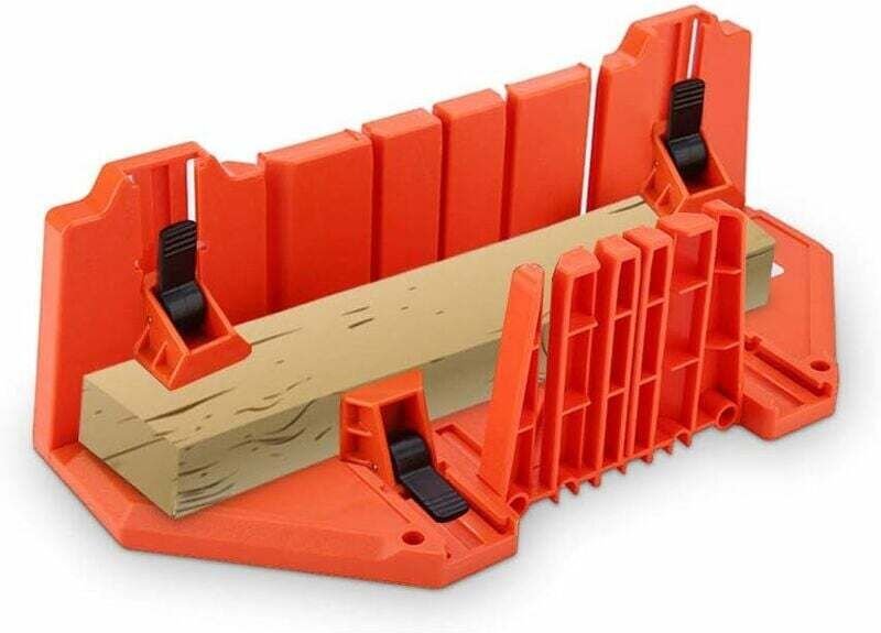 Gehrungslade, 14 Zoll Gehrungslade, Gehrungslade aus Kunststoff für Holzbeschnitt, Handsäge, Holzbearbeitungswerkzeug, 1...