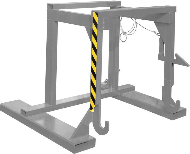 Bauer Traverse für Stapelkipper BST-U 55, lackiert, Mausgrau