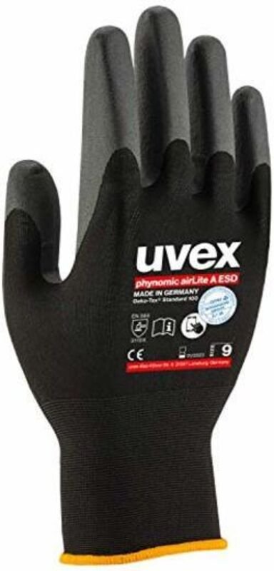 Uvex - 6037 6003809 Montagehandschuh Größe (Handschuhe): 9 en 388:2016 1 Paar