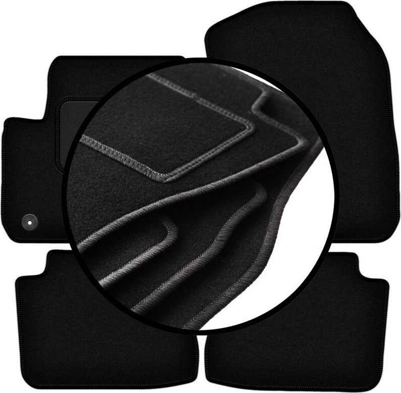 Komplettset Veloursmatten für: Opel e-Corsa F Schrägheck (2019-)