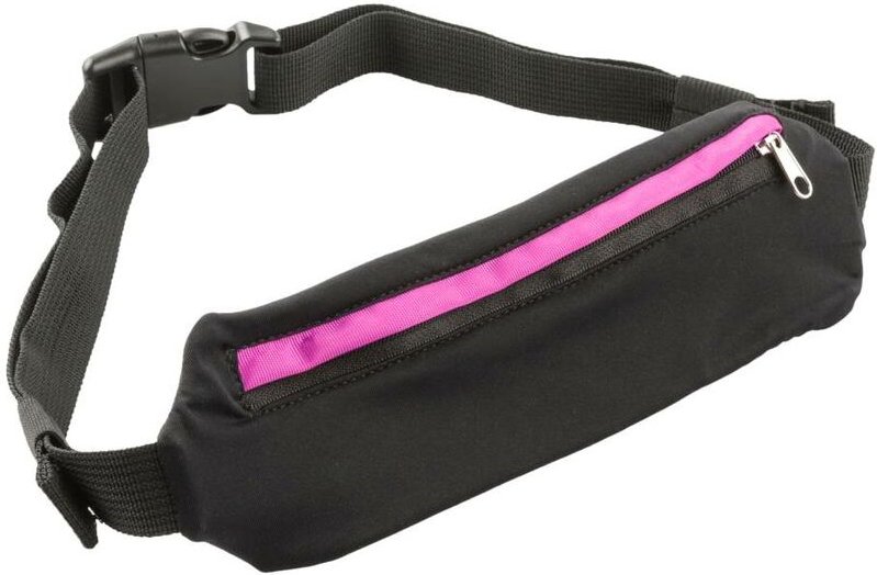 Led Gürteltasche schwarz pink Fahrradzubehör - Walser