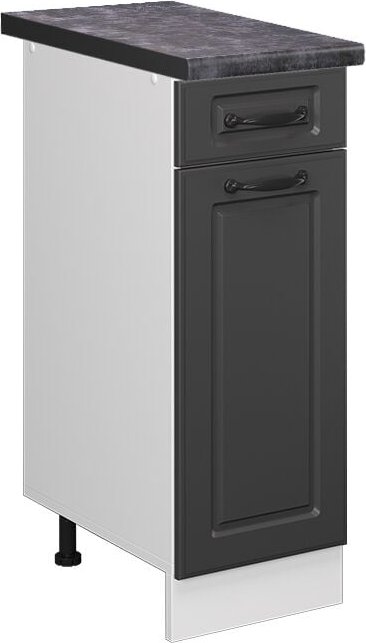 Thumbnail - Vicco - Küchenunterschrank R-Line, Anthrazit Landhaus, 30 cm , ap Anthrazit