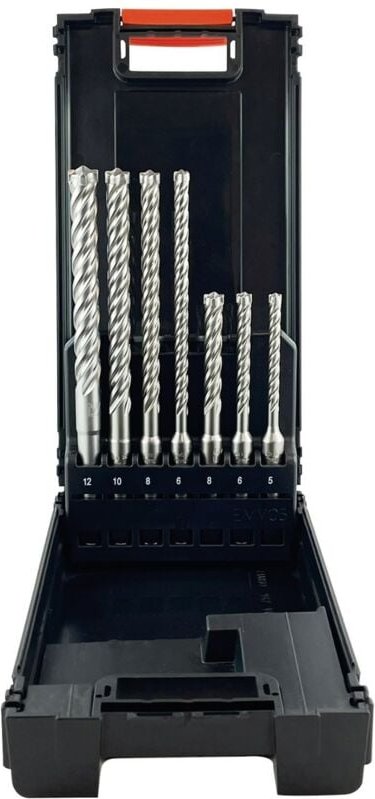 Projahn Hammerbohrer-Set ROCKET 7 SDS-plus 7-tlg 5-12 mm in Kunststoffkassette