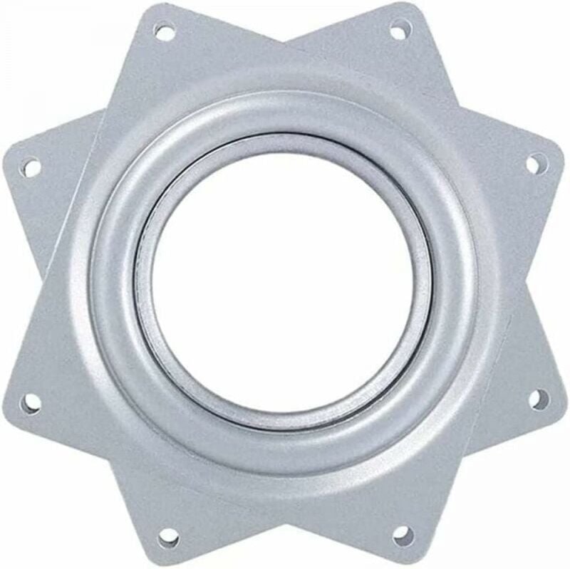 Kugelgelagertes Drehtablett, Drehplatte, Drehsockel, 360°-Drehplatte, quadratisches Metalldrehgelenk, drehbare Bootshock...