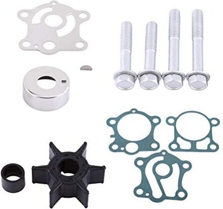 Zoternen - Qiilu Wasserpumpensatz, Laufrad-Reparatursatz für 40- und 50-PS-Außenbordmotoren (1984-1994) 6H4-W0078-00-00