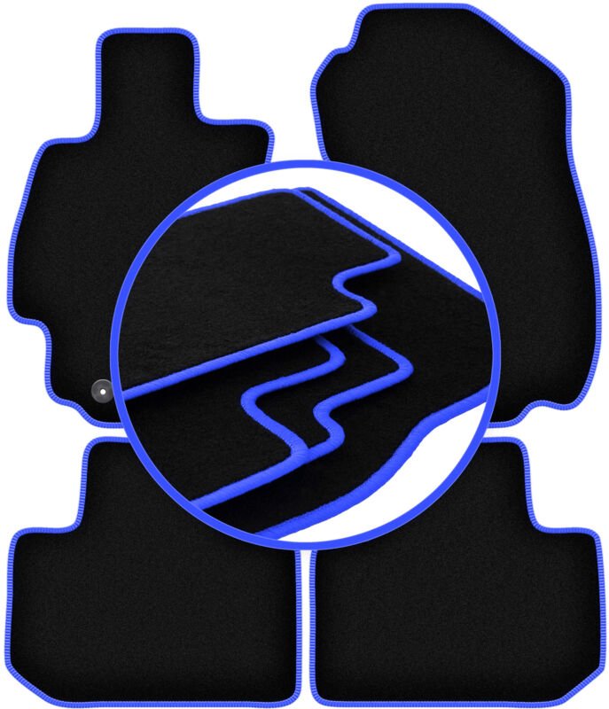 CARLUX-BLUE Autofußmatten für: Subaru Forester V SUV (2016-)