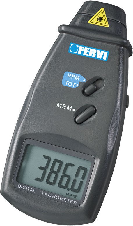 Fervi - digitaler berührungscloser foto drehzalmesser messgerät C067