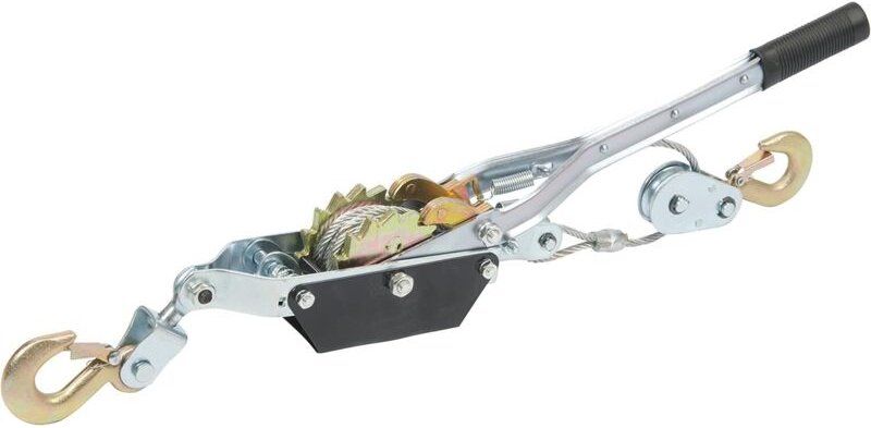 2T Auto Fracht Manuelle Stahl Kabel Logistik Spanner, Ratsche Typ Doppel Haken Draht Spanner