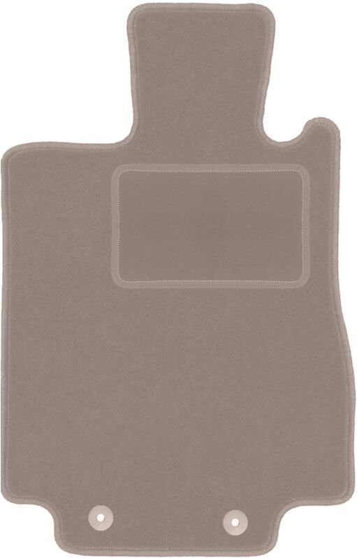 Beige Fahrermatte für: Mercedes S W220 4Matic kurz (1998-2005)