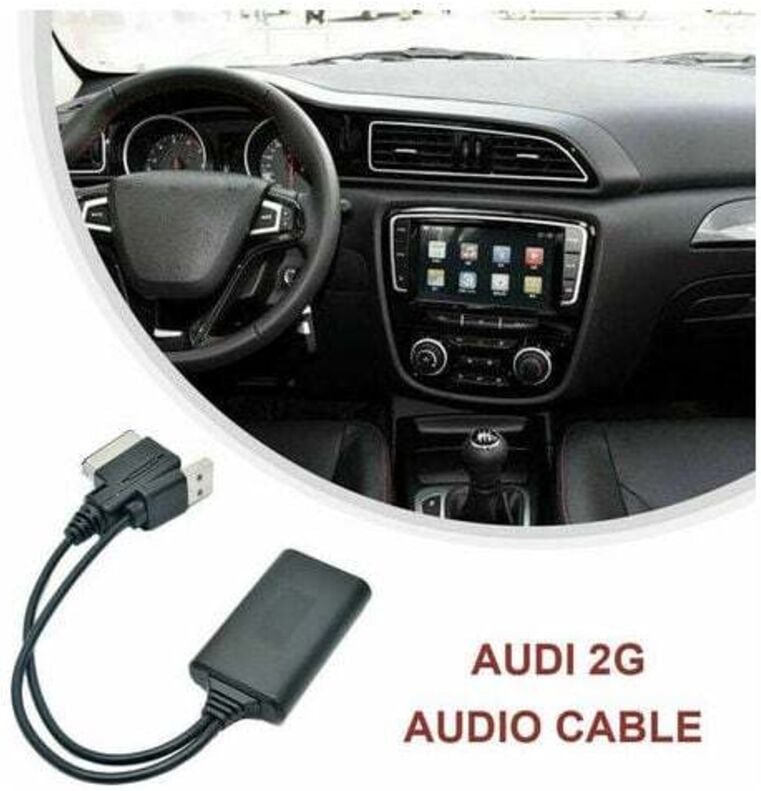 1x Für AUDI A4 8T 8K 4F Q7 7L AMI MMI 2G USB AUX Adapter Bluetooth Kabel