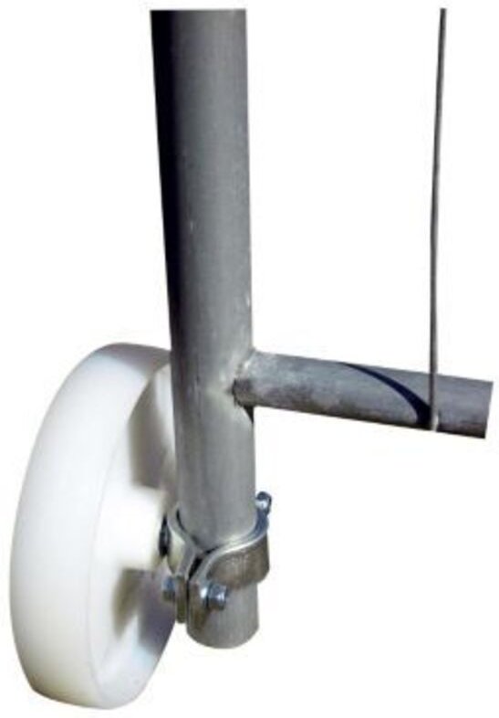 Schake Laufrolle Ø200mm für Bauzaun-Torelement