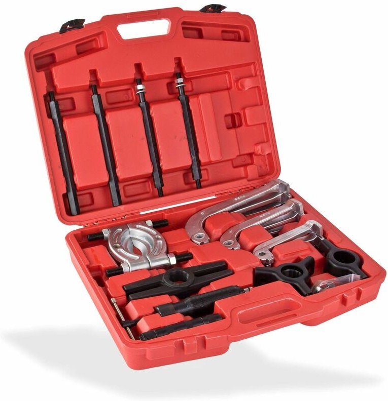 Abzieher Universal Lager hydraulisch 10T Abziehersatz 2- + 3-armig Innen Aussen