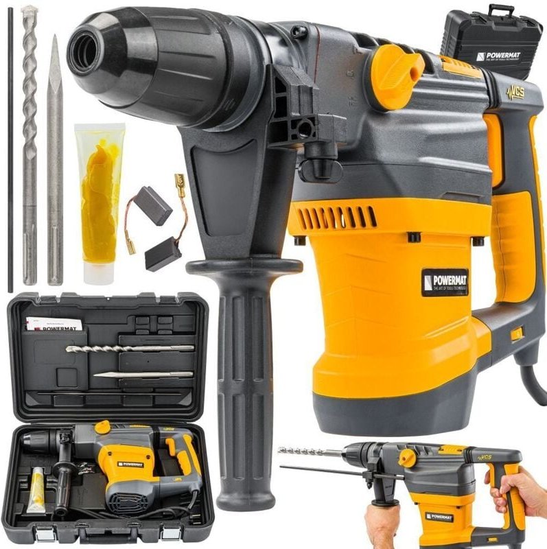 Abbruchhammer 18J 2800 Watt Stemmhammer SDS MAX Schlaghammer Meißelhammer Schlagbohrer mit Koffer