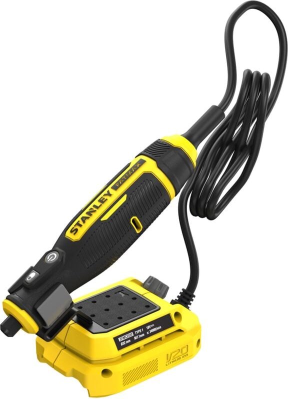 Stanley - Werkzeug - 18V Akku-Geradschleifer, ohne Akku und Ladegerät SFMCE030B-XJ