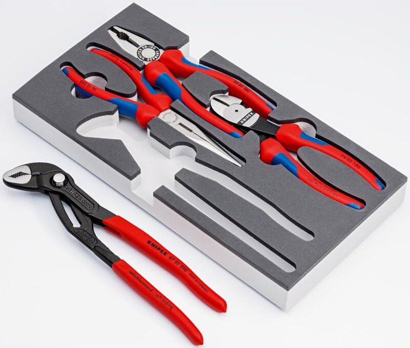 Thumbnail - 00 20 01 V15 Zangen-Set in Schaumstoffeinlage - Knipex