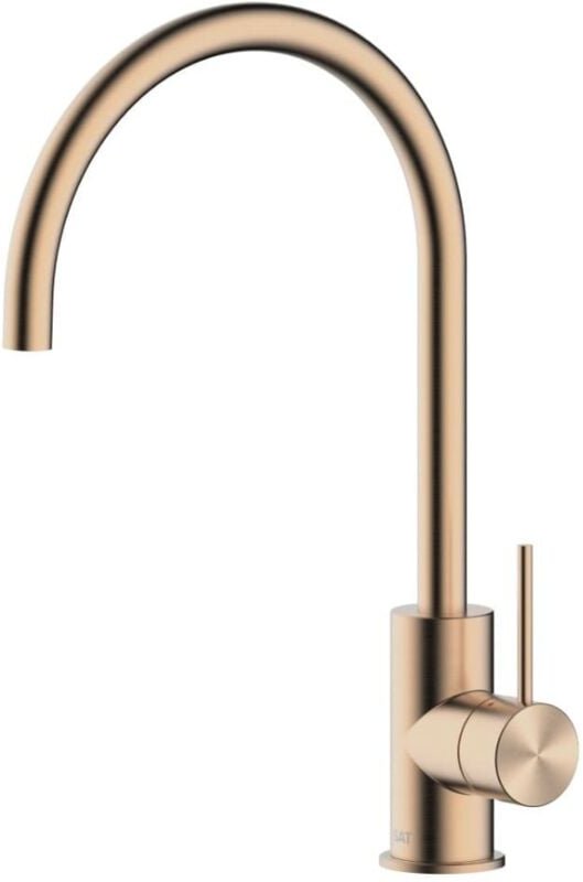 Thumbnail - Swiss Aqua Technologies - Aurum Spültischmischer 36,3 cm Standmodell mit Hebel und Schwenkarm, Roségold gebürstet (SATBA...