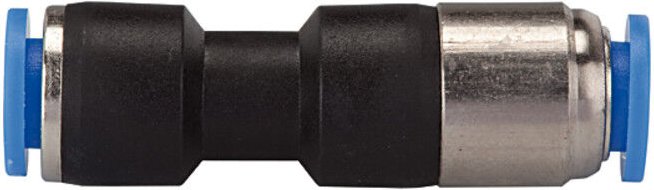 Riegler Gerade Steckverbindung »Blaue Serie«, selbstabsper., Schlauch-Ø 4, 199.04