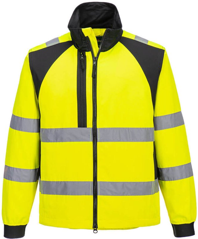 Arbeitsjacke WX2 Eco Hi-Vis Gelb/Schwarz M