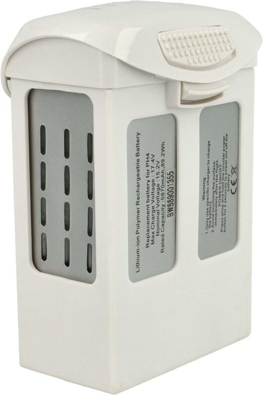 Akku kompatibel mit dji Phantom 4 Advanced, 4 Pro Obsidian, 4 Plus, 4 Pro Plus Drohne Multicopter Quadrocopter (5870 mAh...