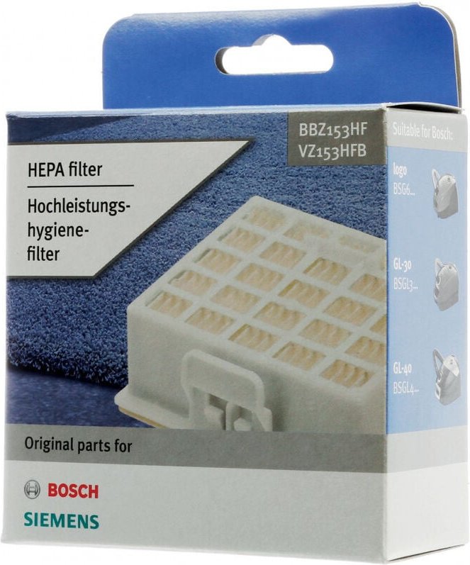 Thumbnail - BBZ153HF - HEPA-Filter für Staubsauger der BSG6-Serie - Bosch