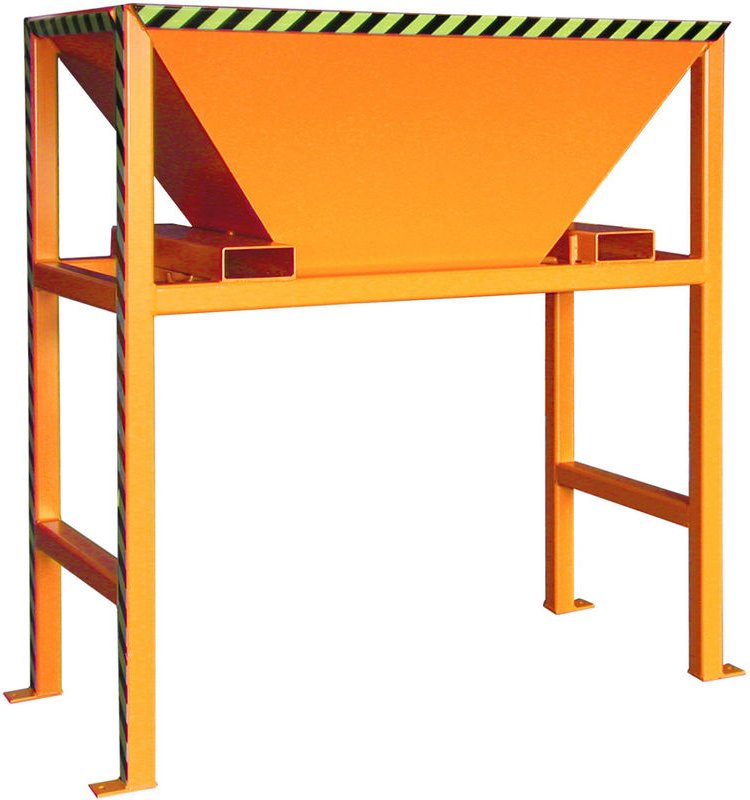 Bauer Befülltrichter BTS, lackiert, Gelborange