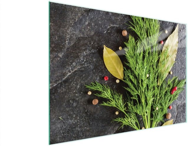 Glasschneidebrett 40x30 Fenchel