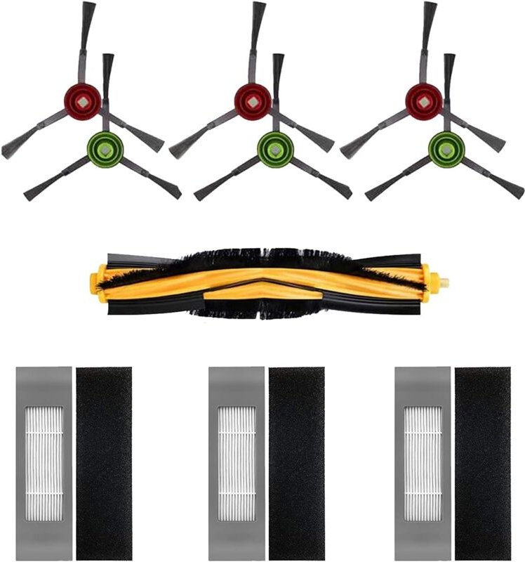 Kompatibel mit Ecovacs DEEBOT OZMO T8 T8 AIVI T8 AIVI+ T8+T9 T9+ Roboterstaubsaugern, weiterem Staubsaugerzubehör