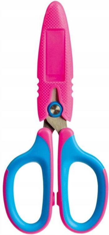 Schulschere 135mm Blau-Rosa Gn265-Nr 9338