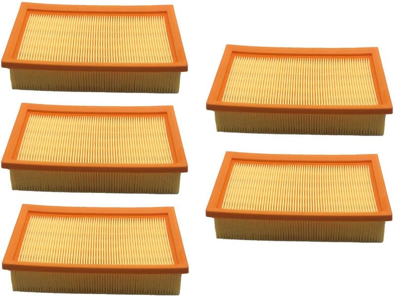 Trade-Shop Ersatz Lamellenfilter für Kränzle Ventos 25, Ventos 35, Würth hws 15-L iss 32 Staubsauger Industriesauger Nas...