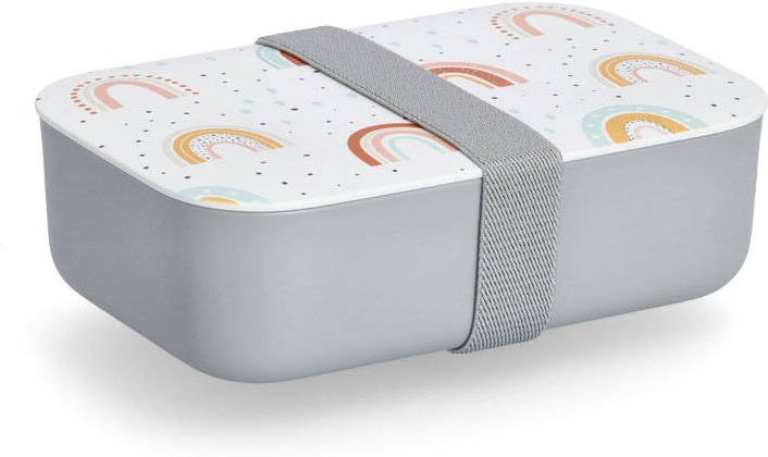 Lunchbox rainbow, 19 x 12,5 x 6,5 cm