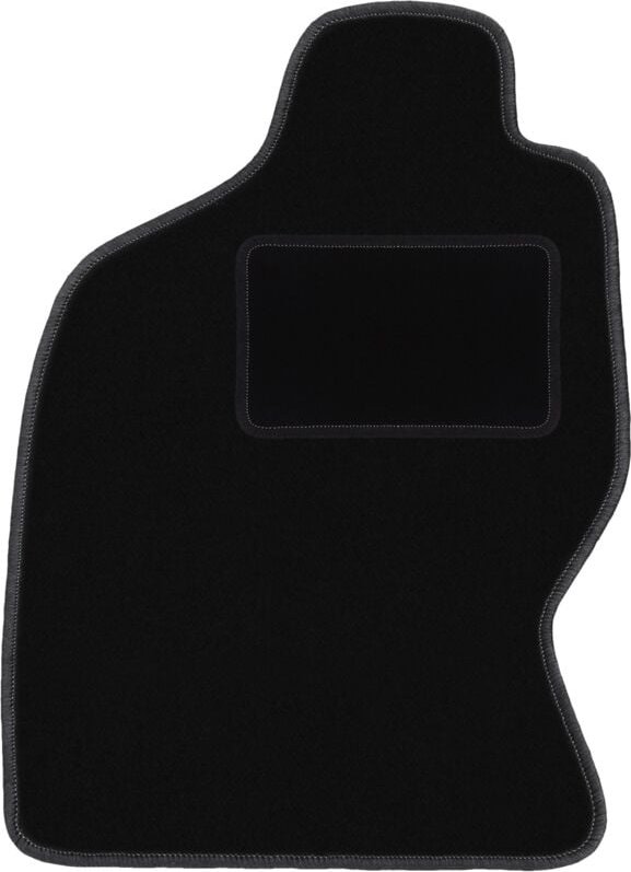 Fahrermatte schwarz für: Nissan Terrano II 0 (1993-2005)