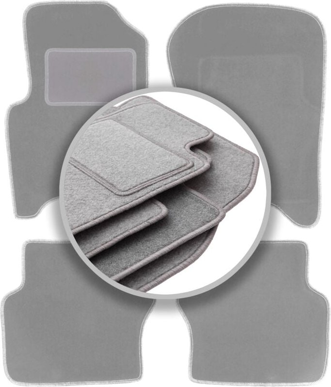 Autofußmatten in Aschgrau für: Range Rover Sport I SUV (2005-2012)