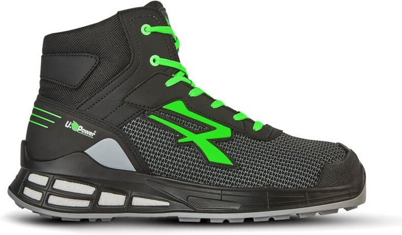 Hochschutzstiefel BARRET S3 SRC CI ESD - Schwarz/Grün 41