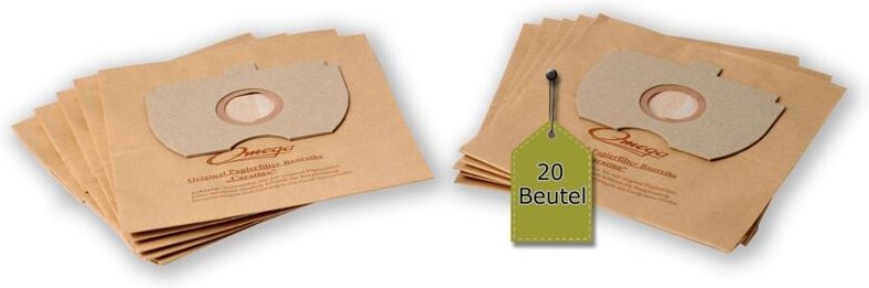 Thumbnail - 20 Staubsaugerbeutel passend für Bomann cb 945 + 4 Mikro-Filter + 4 Motor-Filter