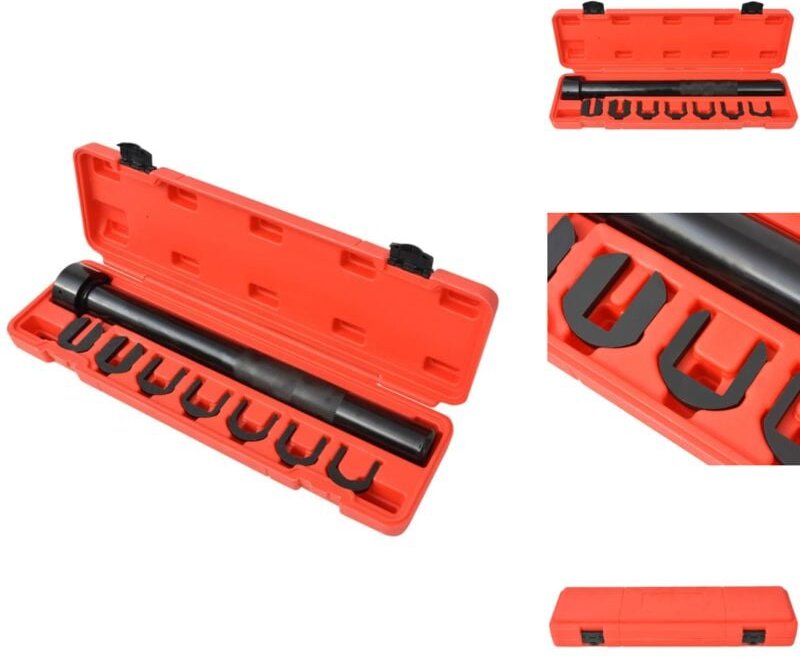 Vidaxl - 8-tlg. Montage-/ Ausbauwerkzeug-Set für innere Spurstangen - Montagewerkzeug - Spurstangenwerkzeug - Autowerkst...