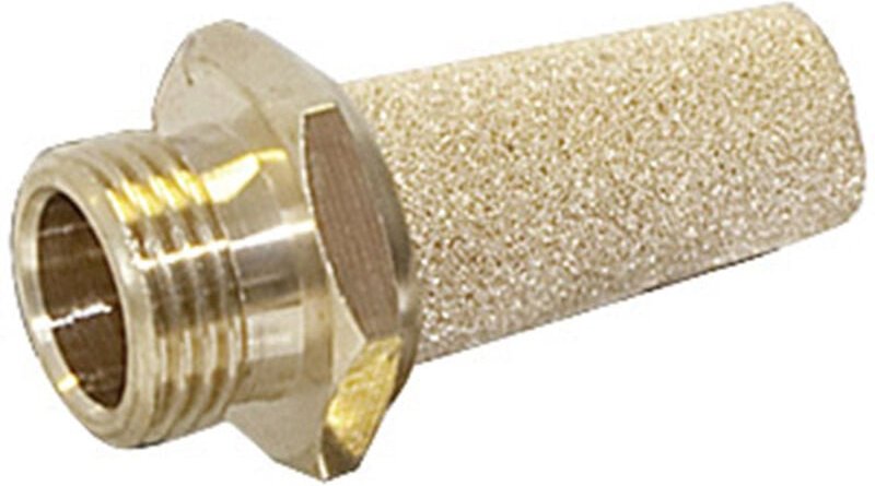 Imi Norgren Druckluft-Schalldämpfer T40C4800 Außengewinde 1/2' 10 bar Messing 1 St.