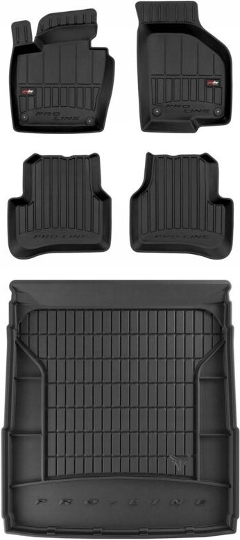 Thumbnail - SET 3D Gummifußmatten VW Passat B7 Limousine 2010-2014