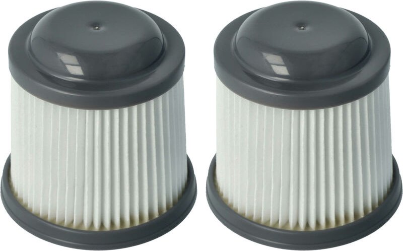 Filterset 2x Faltenfilter kompatibel mit Black & Decker Dustbuster Pivot PV9625, PV9625N Staubsauger - Filter, Patronenf...