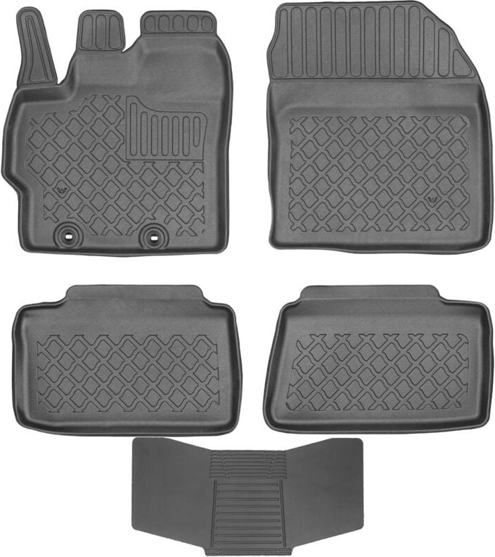 Matten ARISTAR 603393 + ABDECKUNG 251992 - Toyota Yaris IV HB 2020- / Toyota Yaris IV XP210 HB Hybrid 2020- / Toyota Yar...