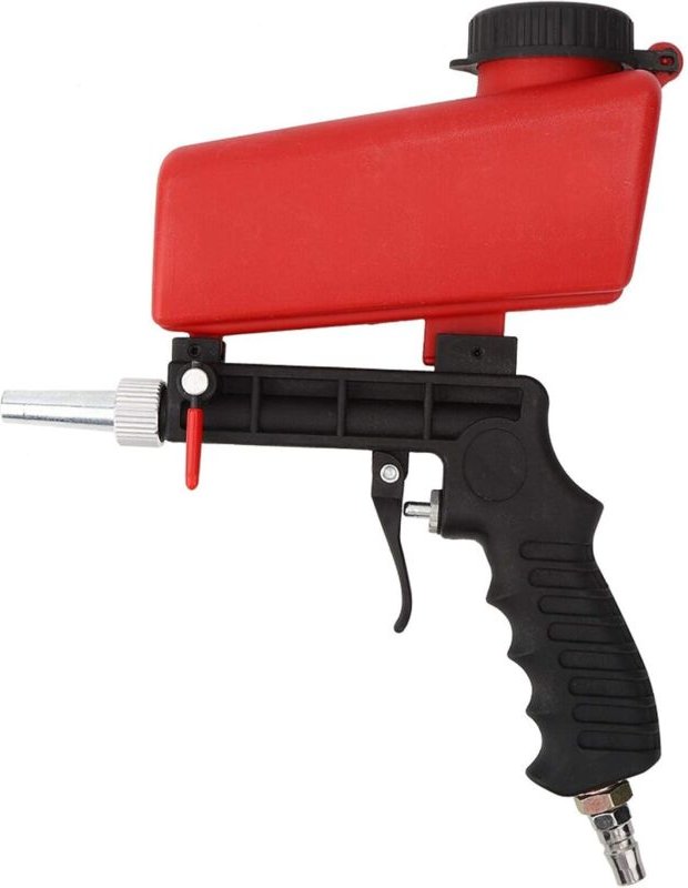 Shining House - Sandstrahler, Hochdruckreiniger Sandstrahler Sandstrahlwerkzeug Mini Tragbares Handpneumatisches Alumini...