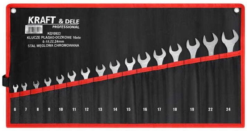 Ring-Maulschlüssel 16-teilig KD10922