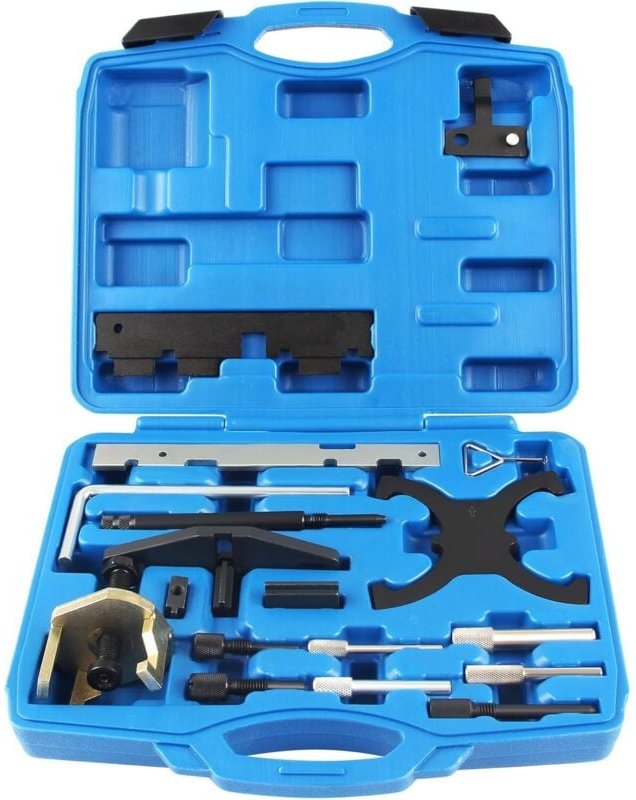 Nockenwellen-Einstellwerkzeugsatz, Zahnriemen-Einstellwerkzeug für F-0rd 1.4 1.6 1.8 2.0 Di/TDCi/TDDi ECOBOOST 1.6 Ti-VC...