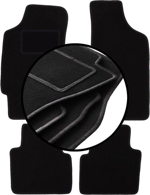 Komplettset Veloursmatten für: Chrysler Neon Limousine (1994-2005)