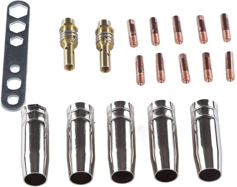 Schweißbrenner-Verbrauchsmaterialien, Pleuelschutz-Set, Schweißbrenner-Zubehör für Mb15, Mig-Schweißgeräte - Ej.life