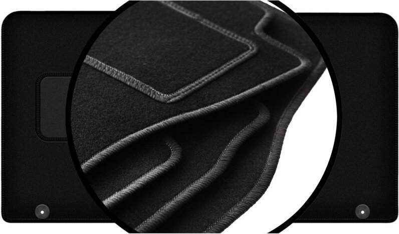 Komplettset Veloursmatten für: Opel Vivaro II Kastenwagen (2014-2019)