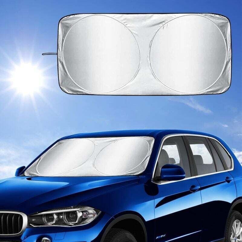 Thumbnail - ZVD-Auto-Windschutzscheiben-Sonnenschutz, Faltbare Sonnenschutzabdeckung Für Die Frontscheibenblende, Anti-UV-Reflexschu...